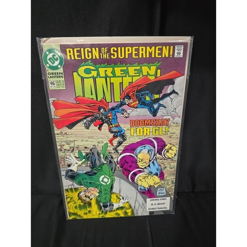 Sealed Green Lantern #46 DC REIGN OF THE SUPERMEN Doomsday
